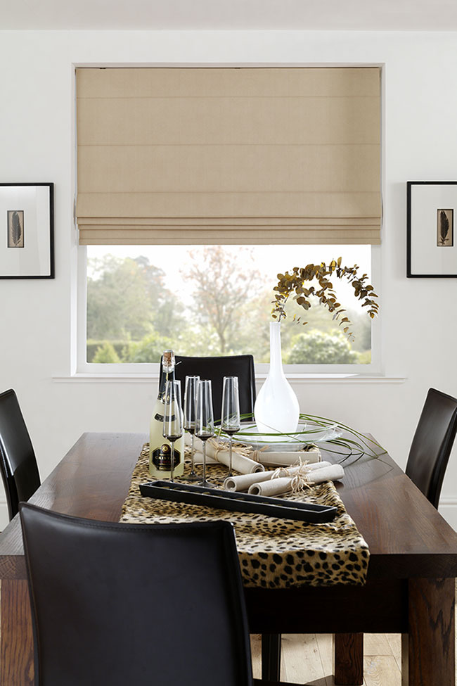 Camino Biscuit Roman Blinds by BBD Blinds Ltd - Bishop