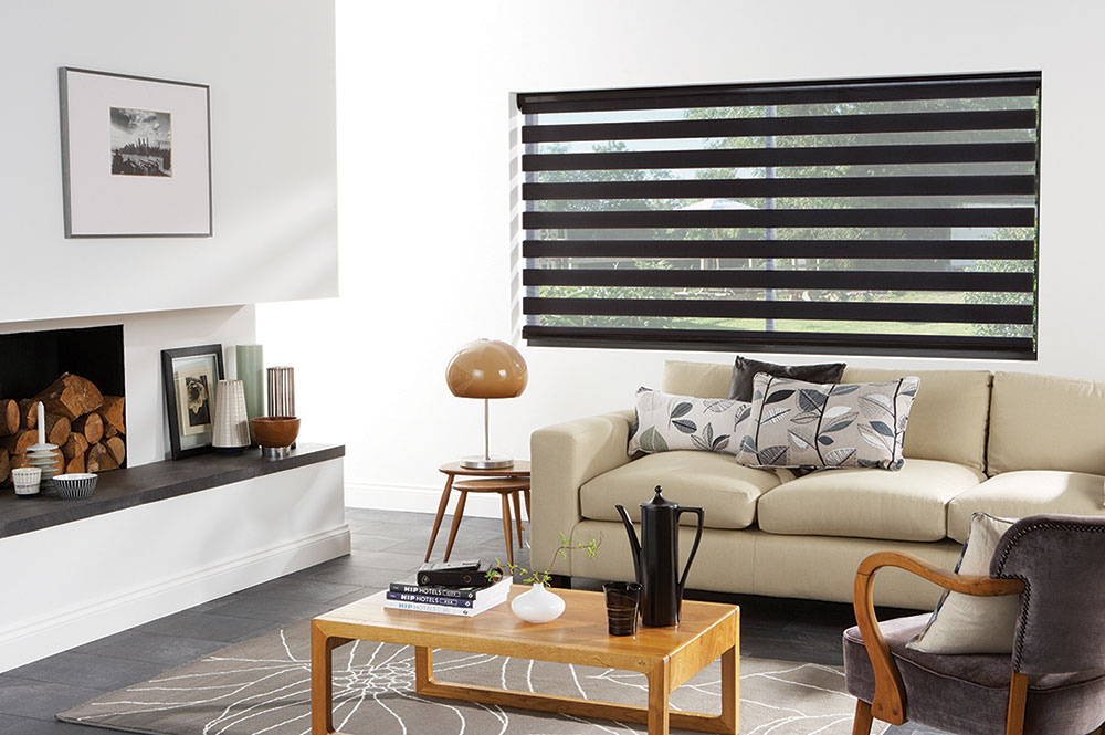 Vision Venice Black One Touch Blinds by BBD Blinds Ltd - Bishop