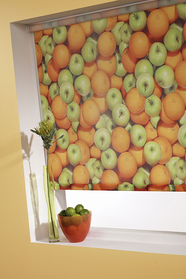 Citrus Fruits Roller Blinds by BBD Blinds Ltd - Bishop